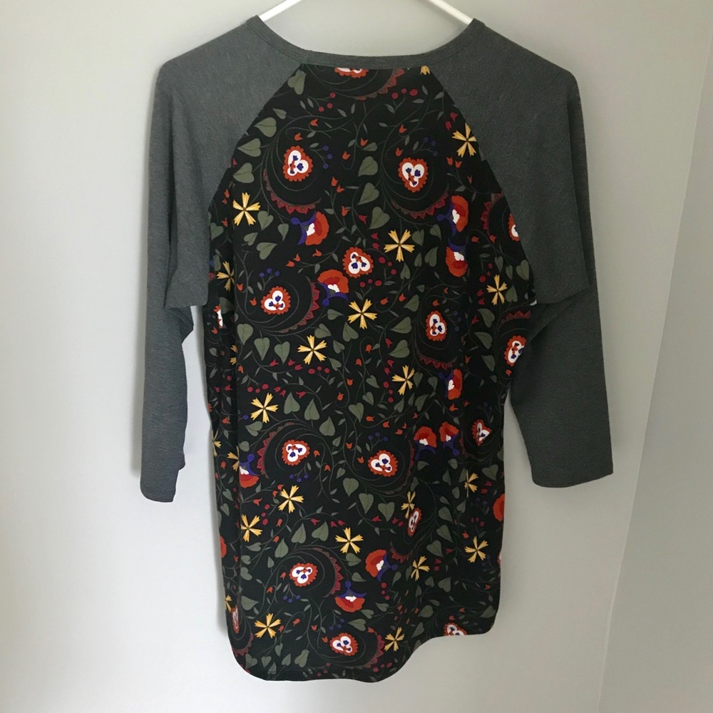 Lularoe Randy Midsleeve Baseball Tee - Picture 5 of 6